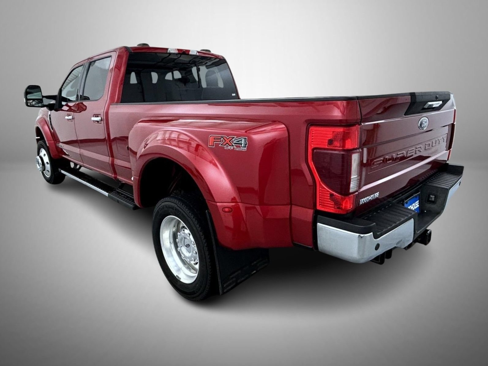 Used 2021 Rapid Red Metallic Tinted Clearcoat Ford Lariat image 7