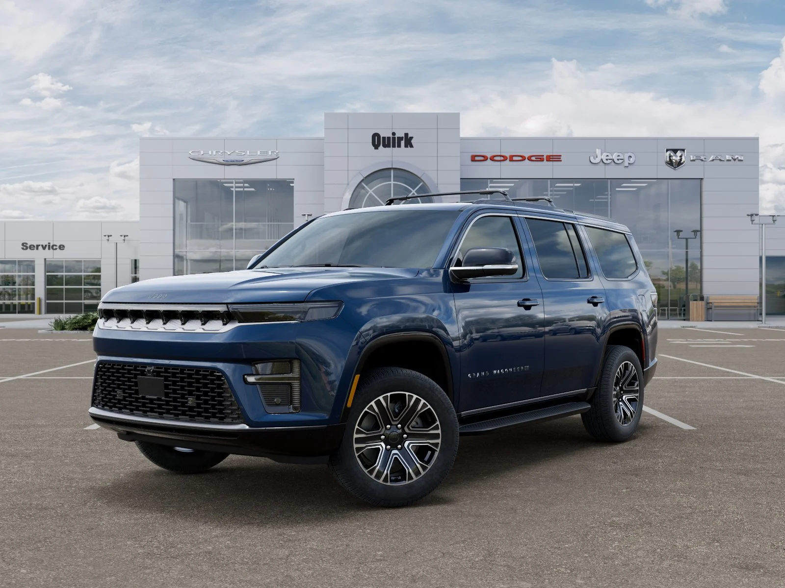 New 2026 Fathom Blue Pearl-Coat Exterior Paint (Late Availability) Jeep BASE image 27