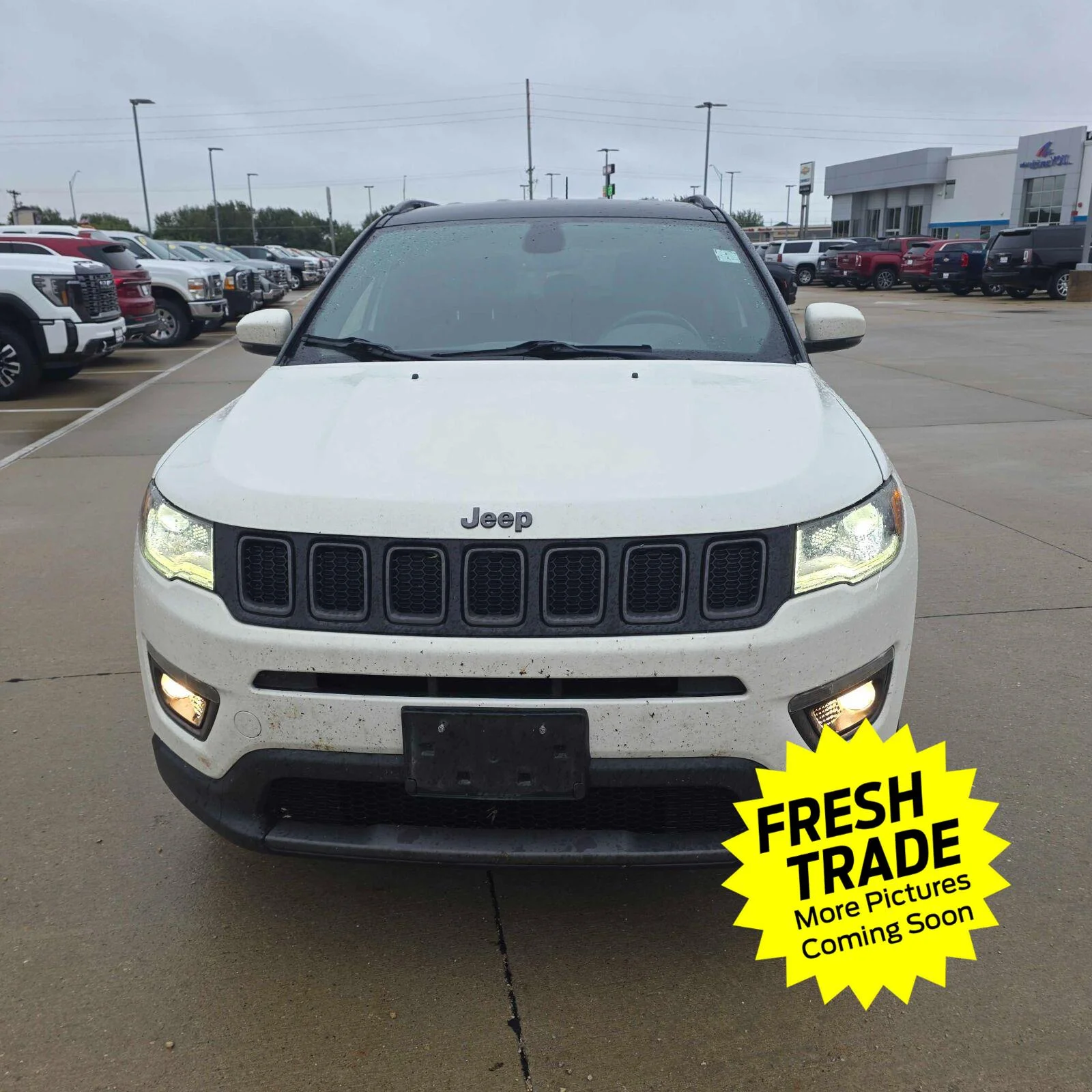 Used 2020 Jeep Compass High Altitude with VIN 3C4NJDCB0LT128267 for sale in Charles City, IA