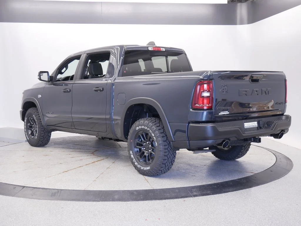 New 2026 Forged Blue Metallic Exterior Paint Ram Rebel image 3