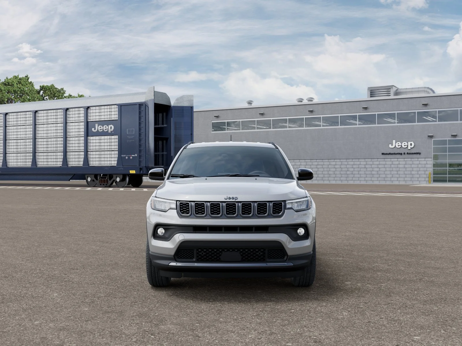 New 2026 Silver Zynith Metallic Clear-Coat Exterior Paint Jeep Latitude image 6