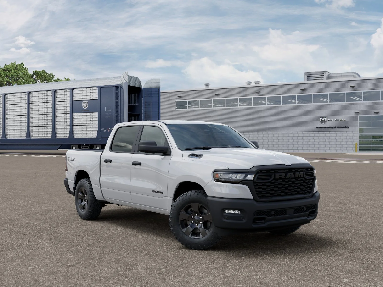 New 2026 Bright White Clearcoat RAM Warlock image 3