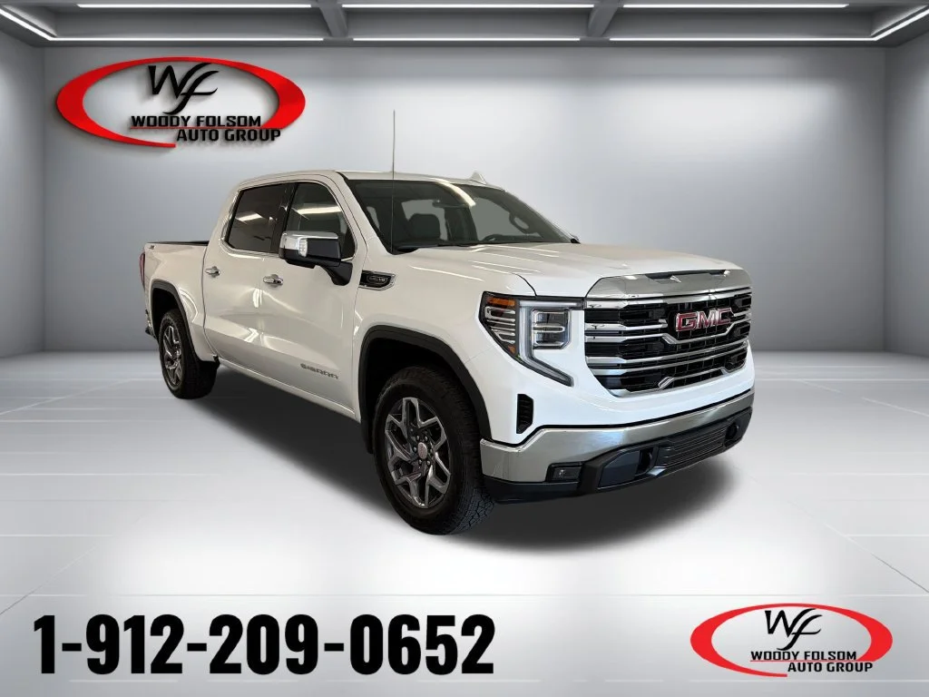 New 2026 Summit White GMC SLT image 1