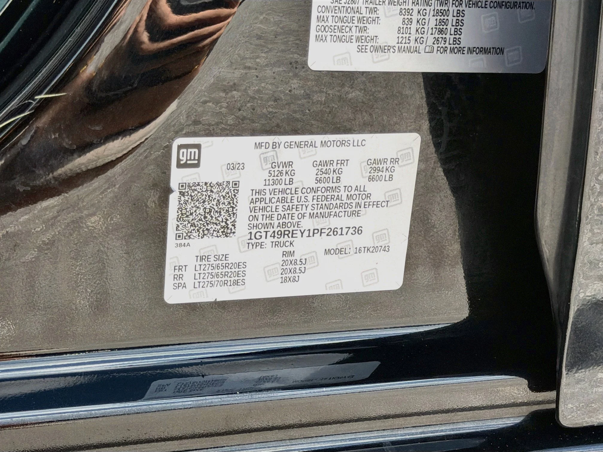 Used 2023 Ebony Twilight Metallic GMC Denali image 44