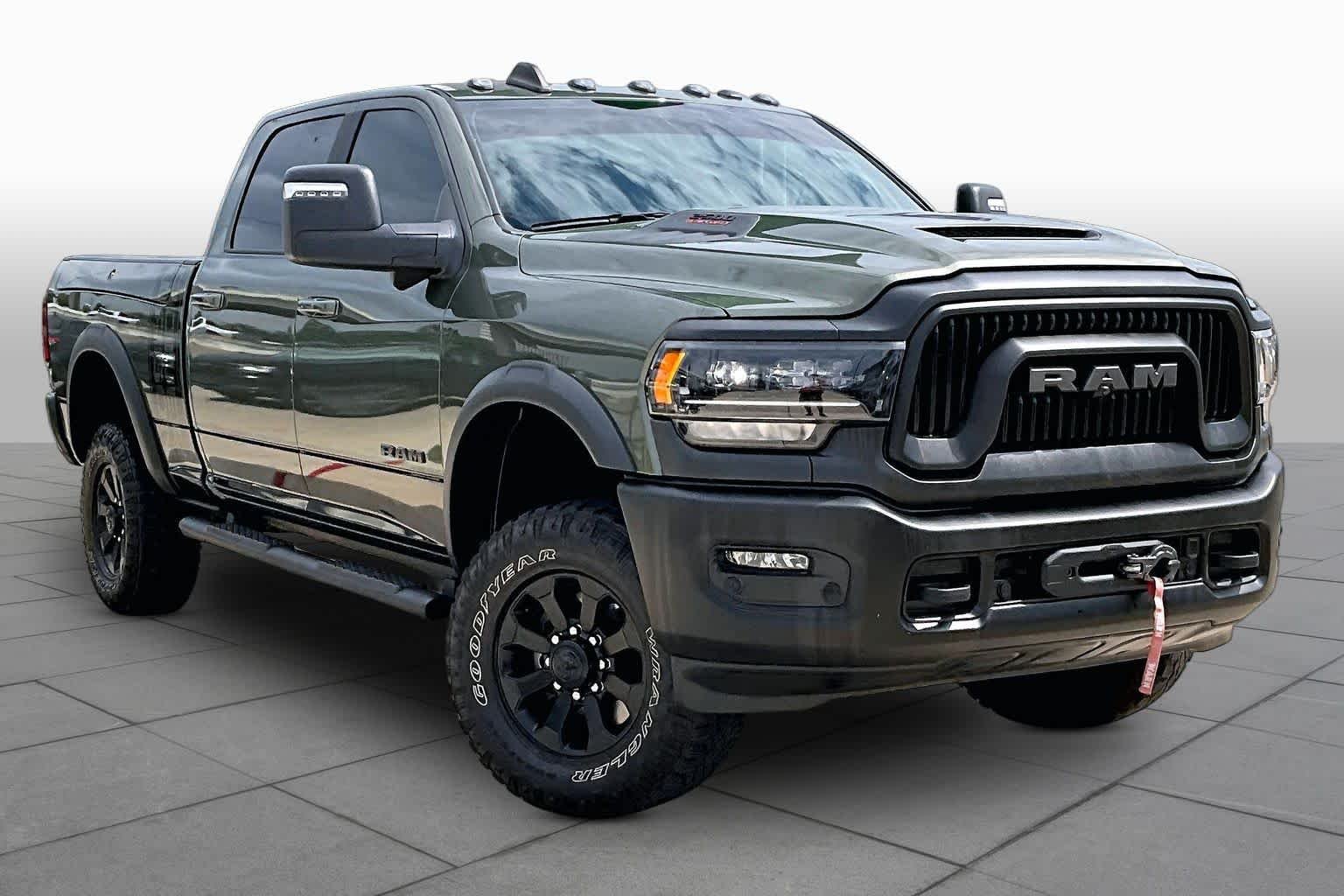 Used 2024 Olive Green Pearlcoat Ram Power Wagon image 3