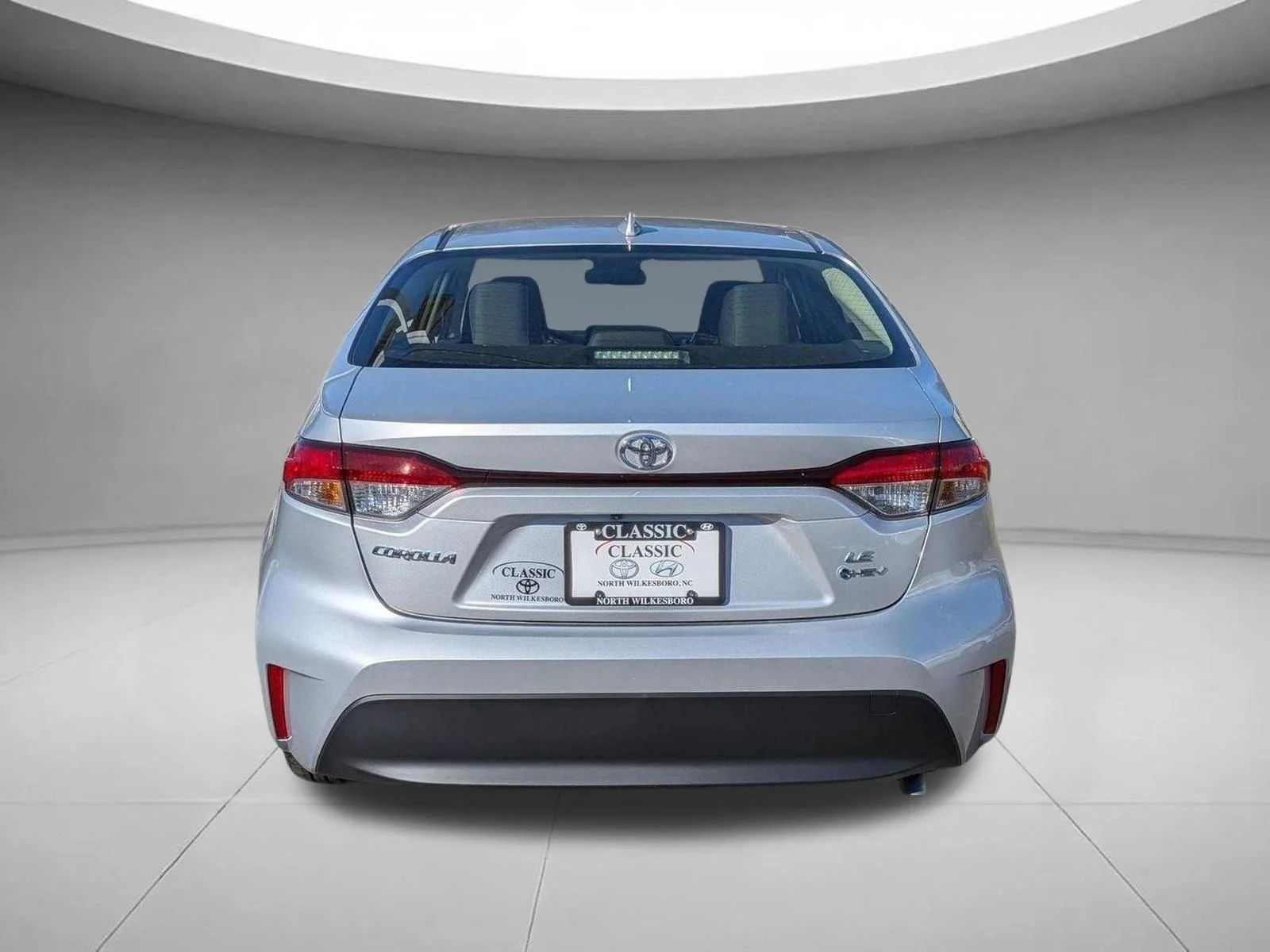Used 2026 Classic Silver Metallic Toyota Hybrid LE image 6