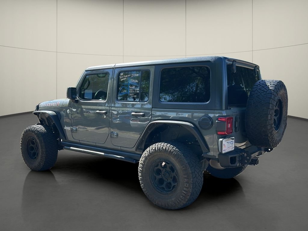 Used 2021 Gray Jeep Unlimited Sport image 5