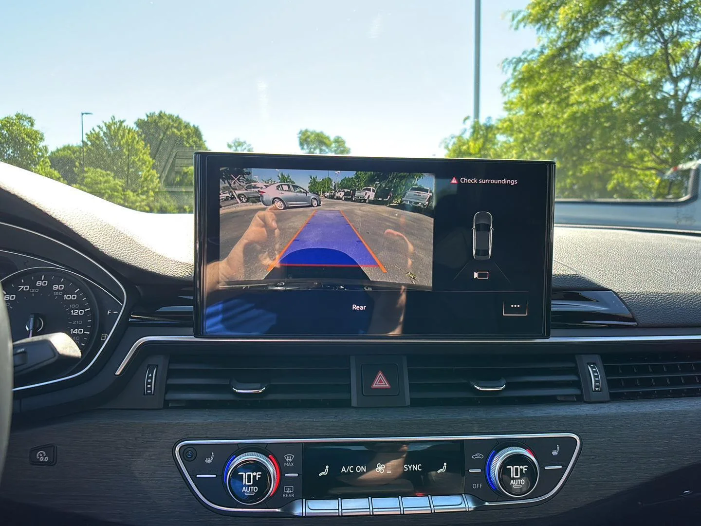 Used 2020 Mythos Black Metallic Audi Premium image 30