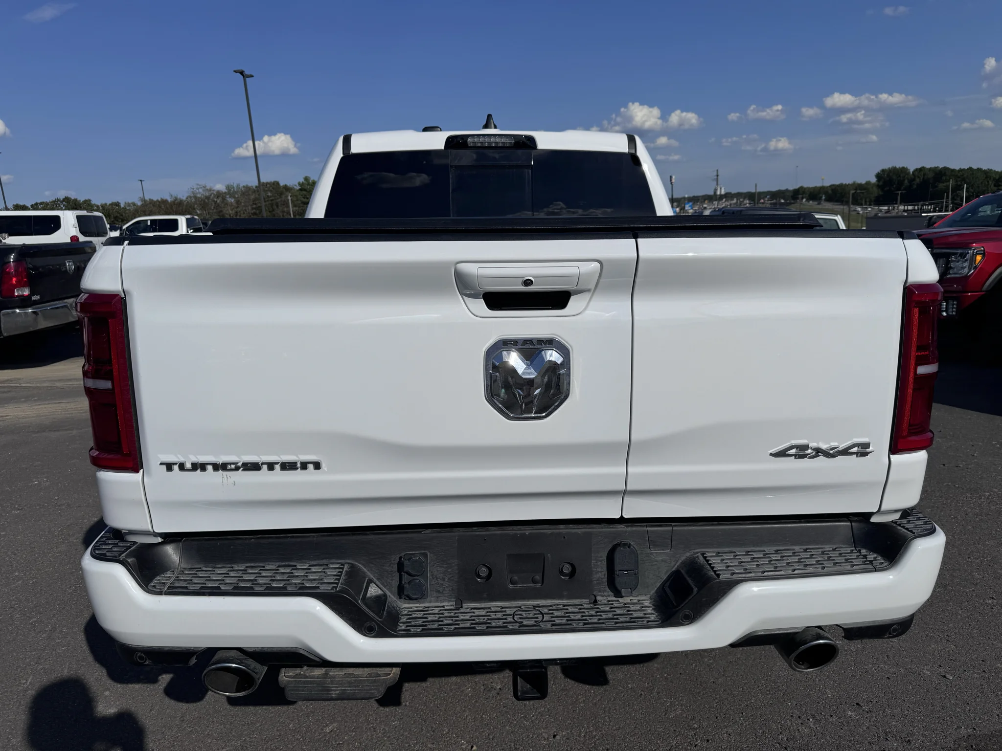 Used 2026 Bright White Clearcoat Ram Tungsten image 7