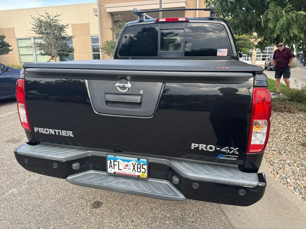 Used 2018 Magnetic Black Nissan PRO-4X image 3