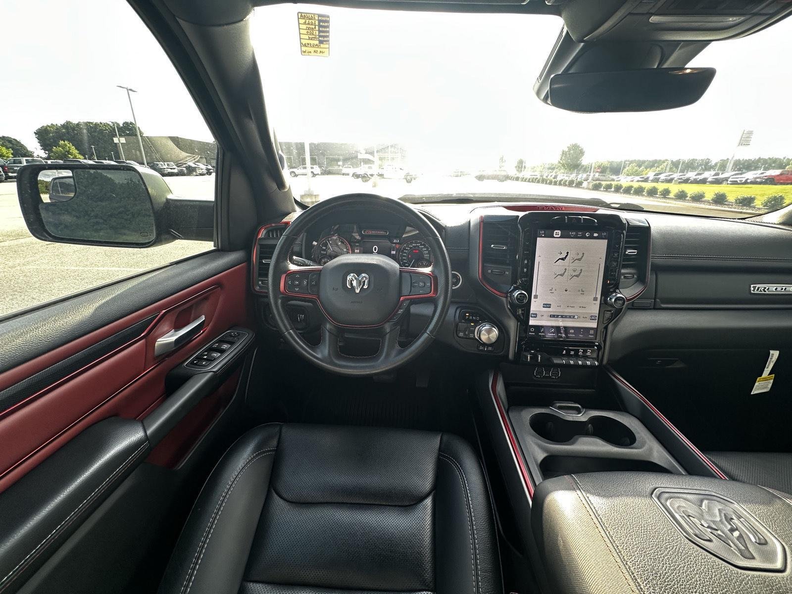Used 2022 Granite Crystal Metallic Clearcoat Ram Rebel image 13