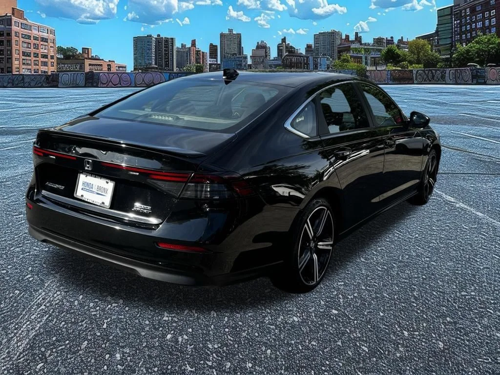 Used 2023 Crystal Black Pearl Honda Sport image 4