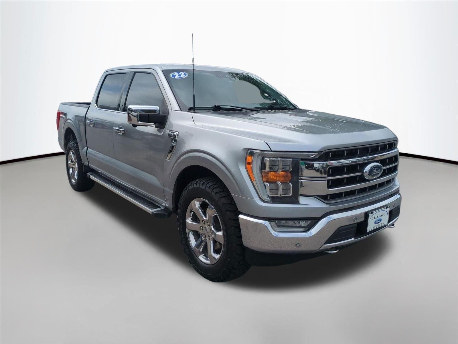 Used 2022 Iconic Silver Ford LARIAT image 7