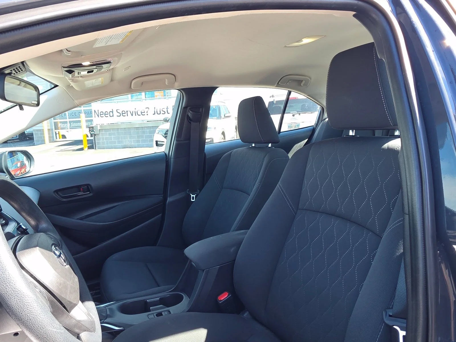Used 2025 Black Toyota LE image 10