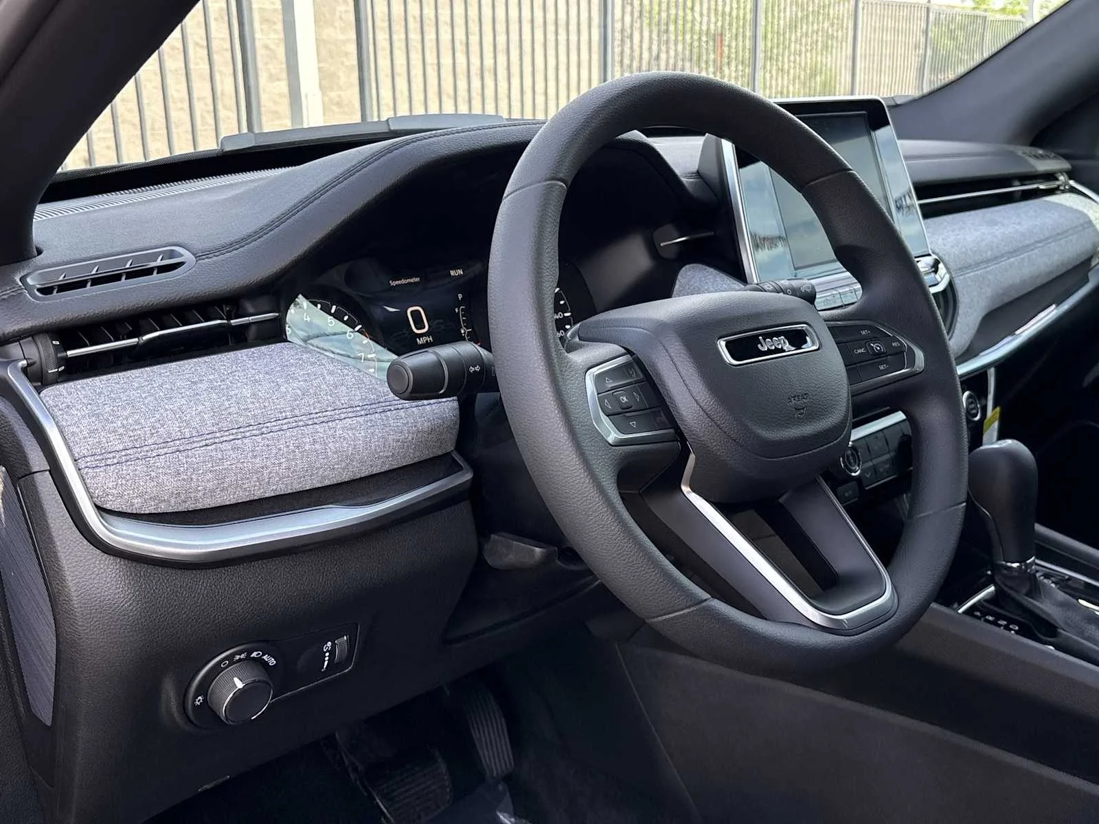 Used 2025 Diamond Black Crystal Pearlcoat Jeep Sport image 2