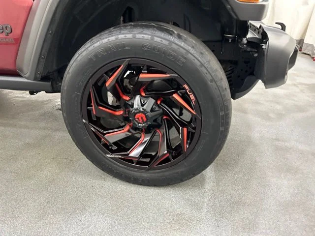 Used 2022 Red Jeep Unlimited Willys image 26