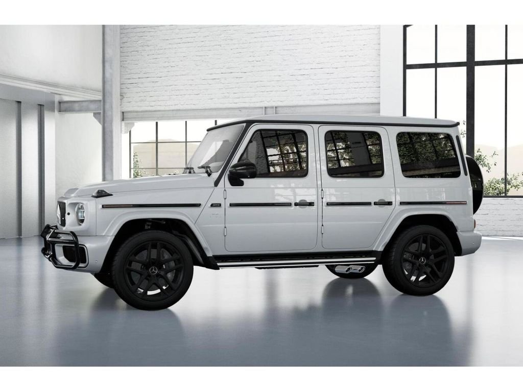 New 2027 MANUFAKTUR Moonlight White Metallic Mercedes-Benz AMG® G 63 SUV image 36