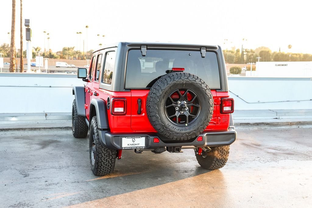 New 2026 Red Clearcoat Jeep Willys image 7