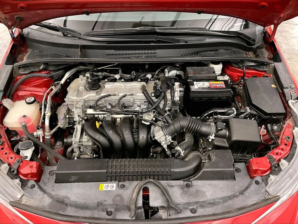 Used 2021 Red Toyota LE image 14