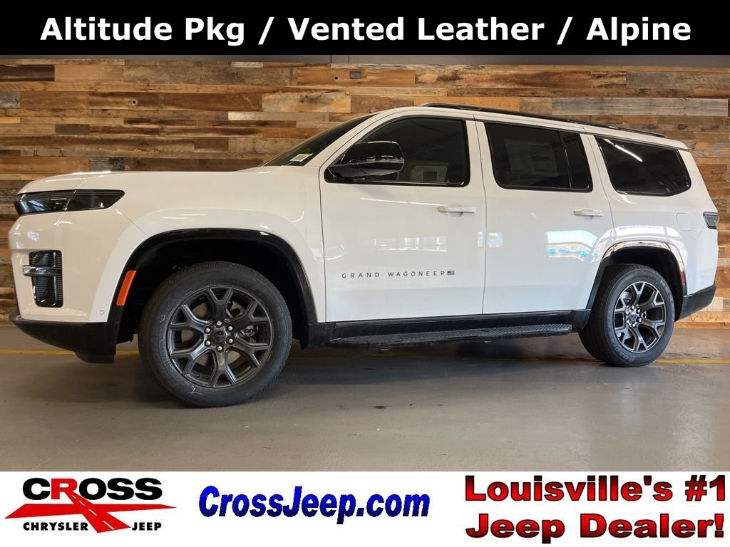 New 2026 Bright White Clear-Coat Exterior Paint Jeep Limited Altitude image 1