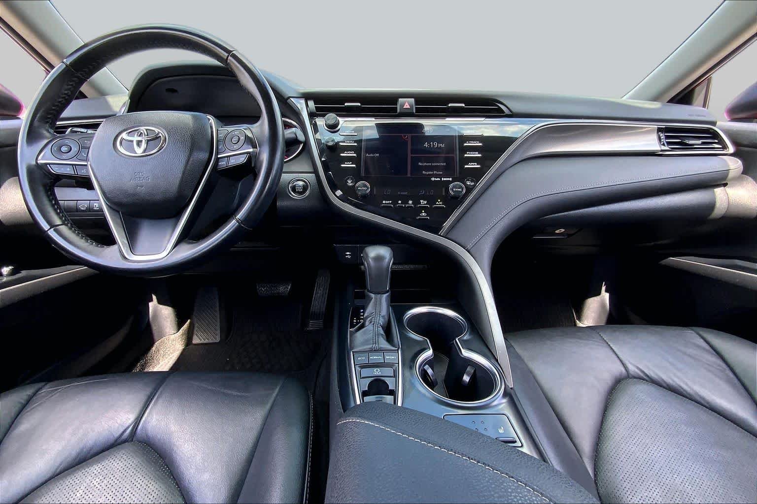 Used 2019 Supersonic Red Toyota XSE image 15