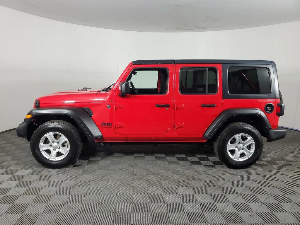 Used 2022 Red Jeep Unlimited Sport S image 7