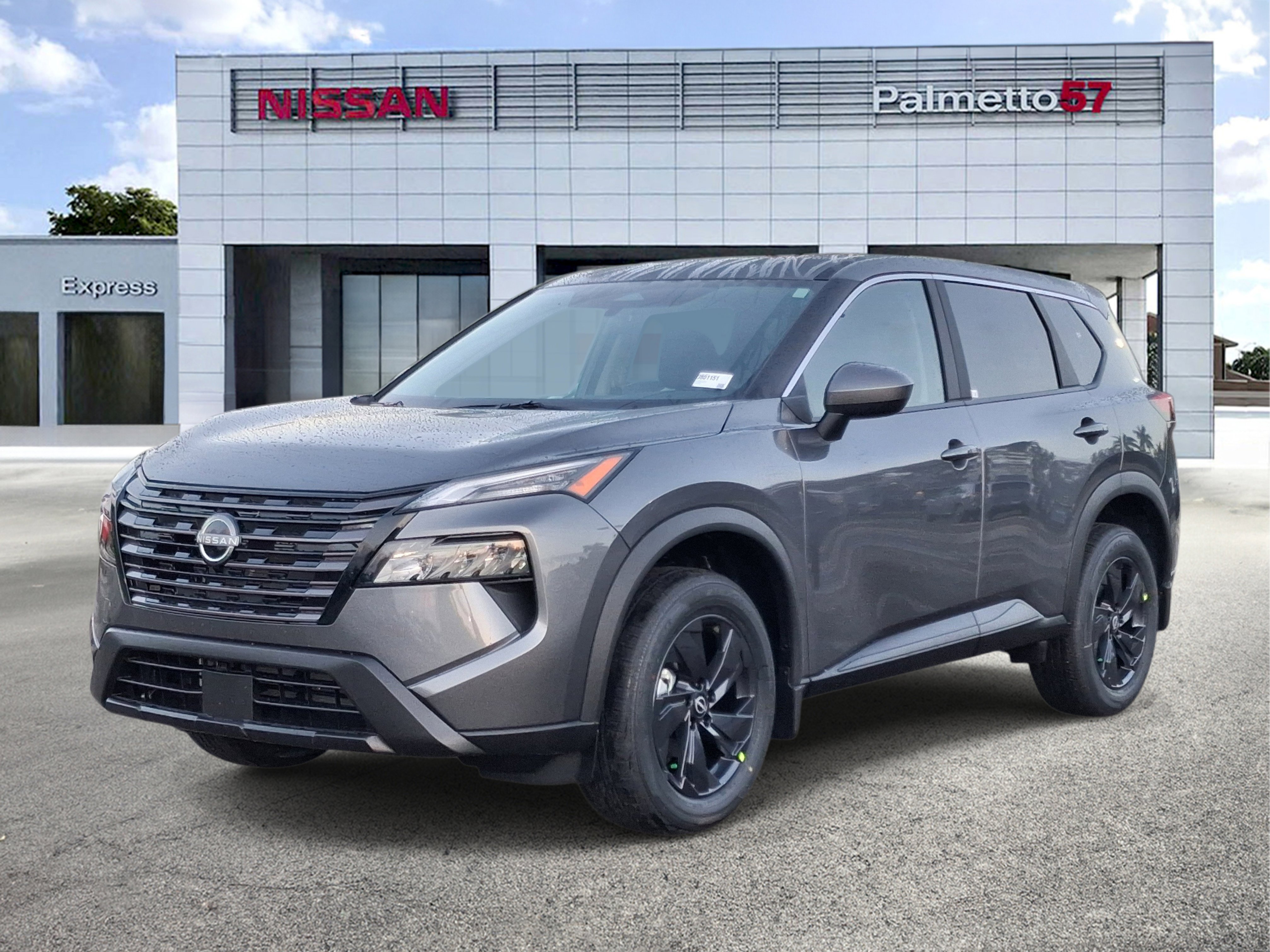 New 2026 Gun Metallic Nissan SV image 3