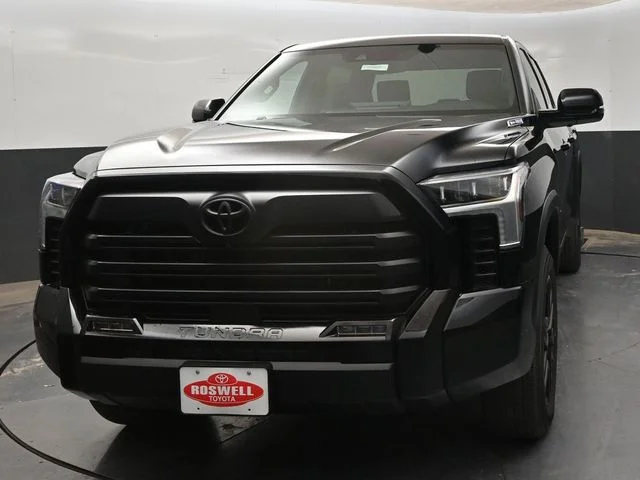 New 2026 Midnight Black Metallic Toyota Tundra Limited image 3