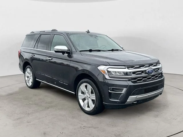 Used 2024 Gray Ford Platinum image 3