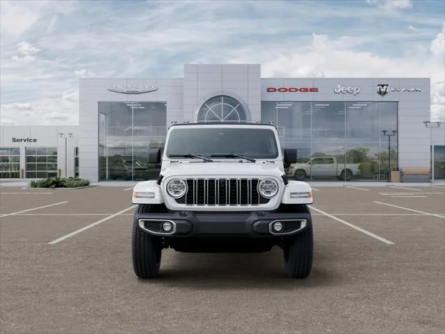 New 2026 Bright White Clear-Coat Exterior Paint Jeep Sahara image 33