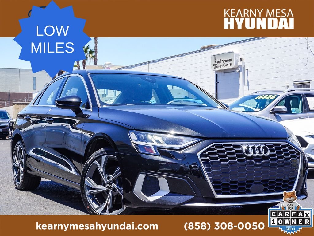 Used 2022 Black Audi 40 Premium image 1