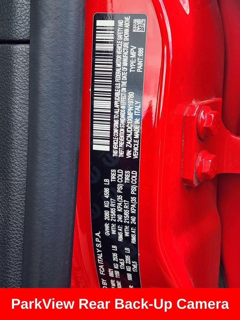 Used 2021 Red Jeep Trailhawk image 10