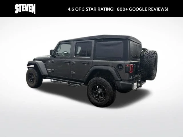 Used 2019 Gray Jeep Unlimited Sport S image 4