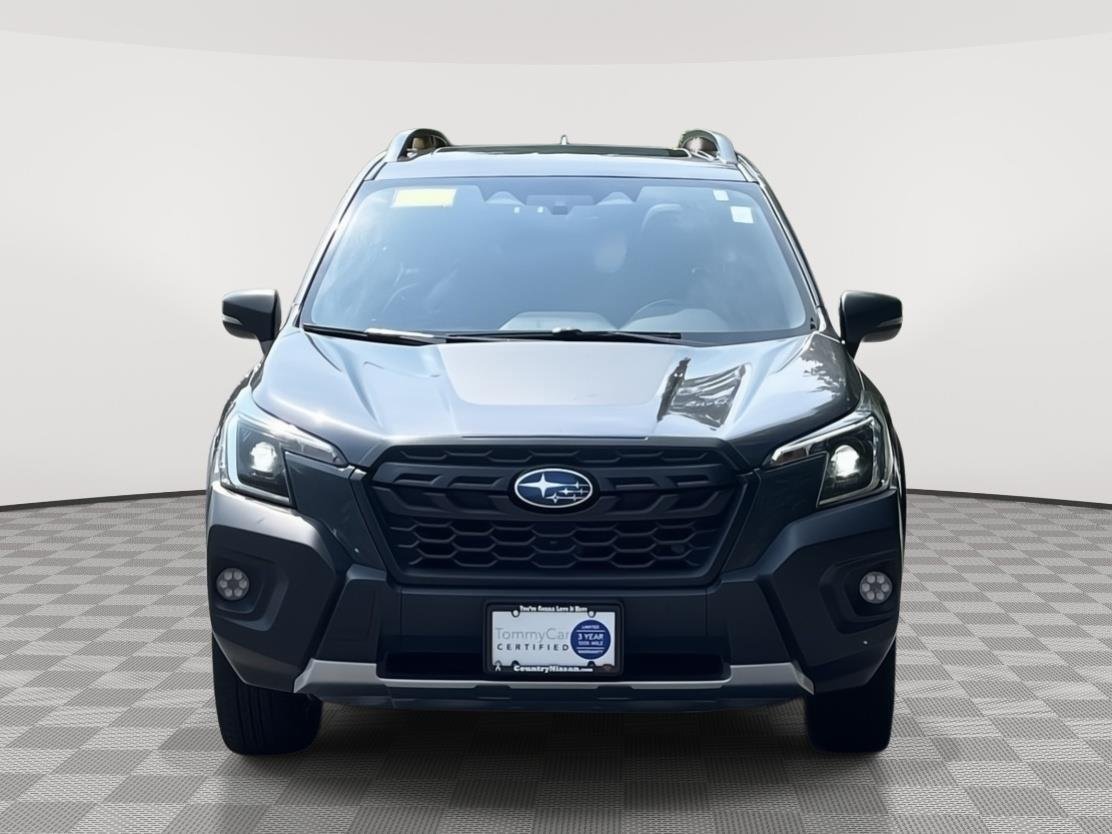 Used 2022 Magnetite Gray Metallic Subaru Wilderness image 2