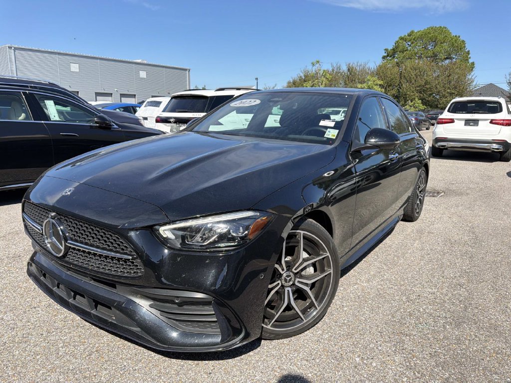 Certified Used 2022 Black Mercedes-Benz C 300 image 3