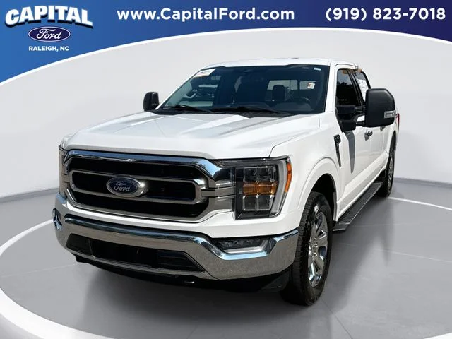 Used 2023 White Ford XLT image 1