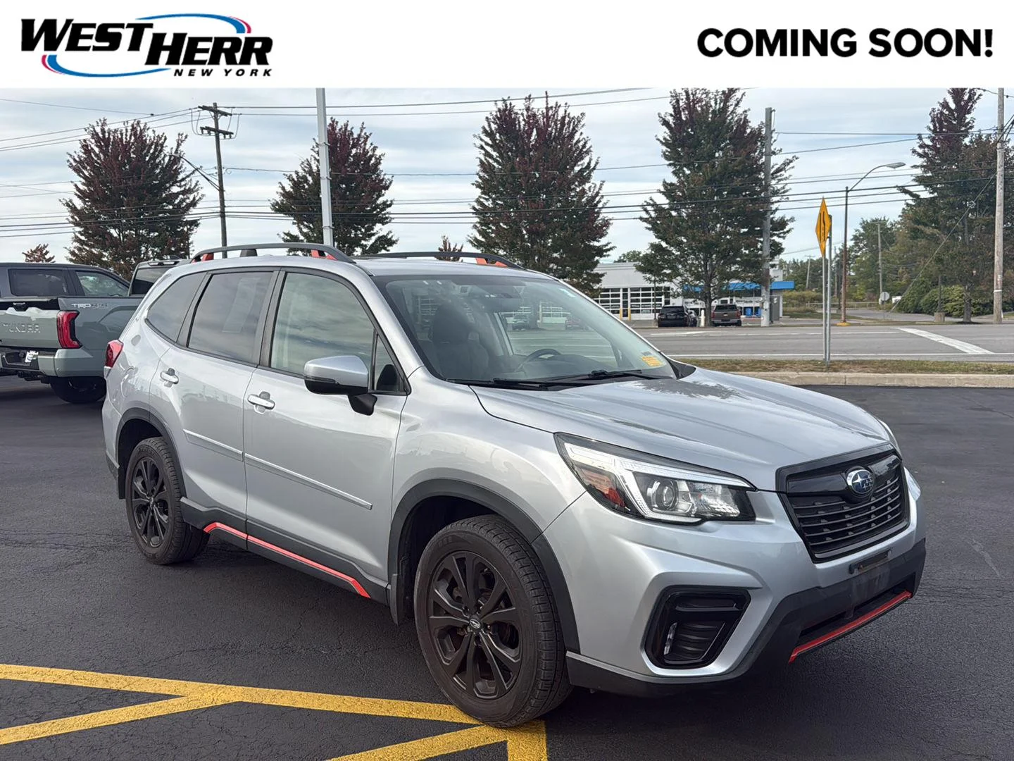 Used 2019 Ice Silver Metallic Subaru Sport image 1