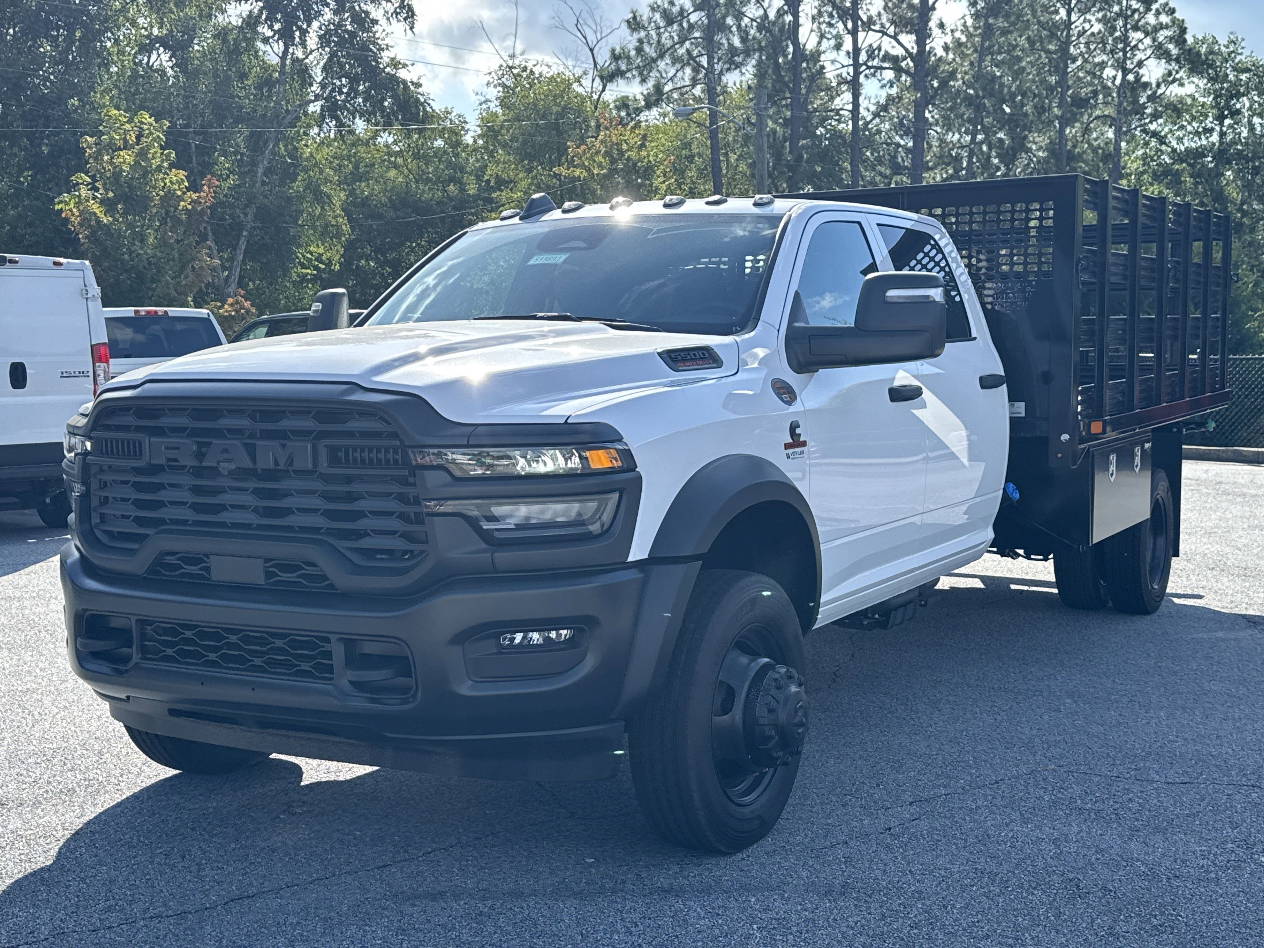 New 2025 Bright White Clearcoat RAM Tradesman image 3