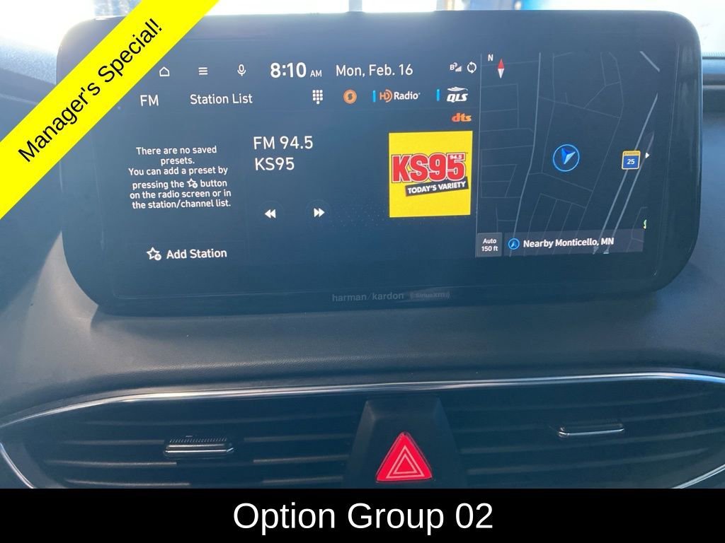 Used 2023 Hyundai Santa Fe SEL with VIN 5NMS3DAJ4PH550651 for sale in Monticello, Minnesota