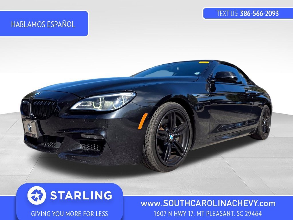 2018 BMW 6 Series Convertible