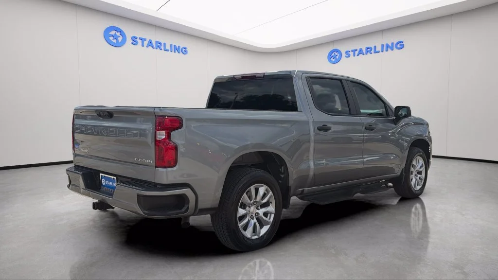 Used 2025 Sterling Gray Metallic Chevrolet Custom image 9