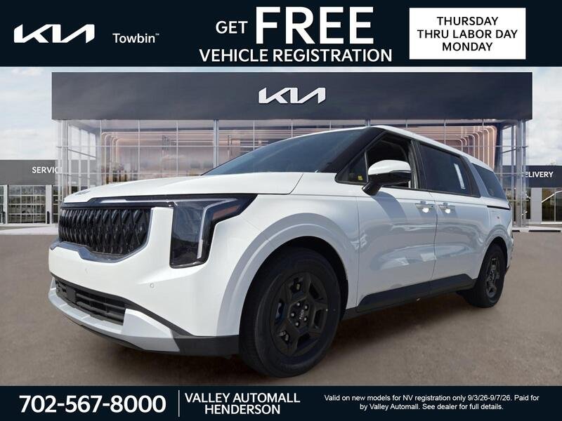 New 2026 Snow White Pearl Kia LXS image 1