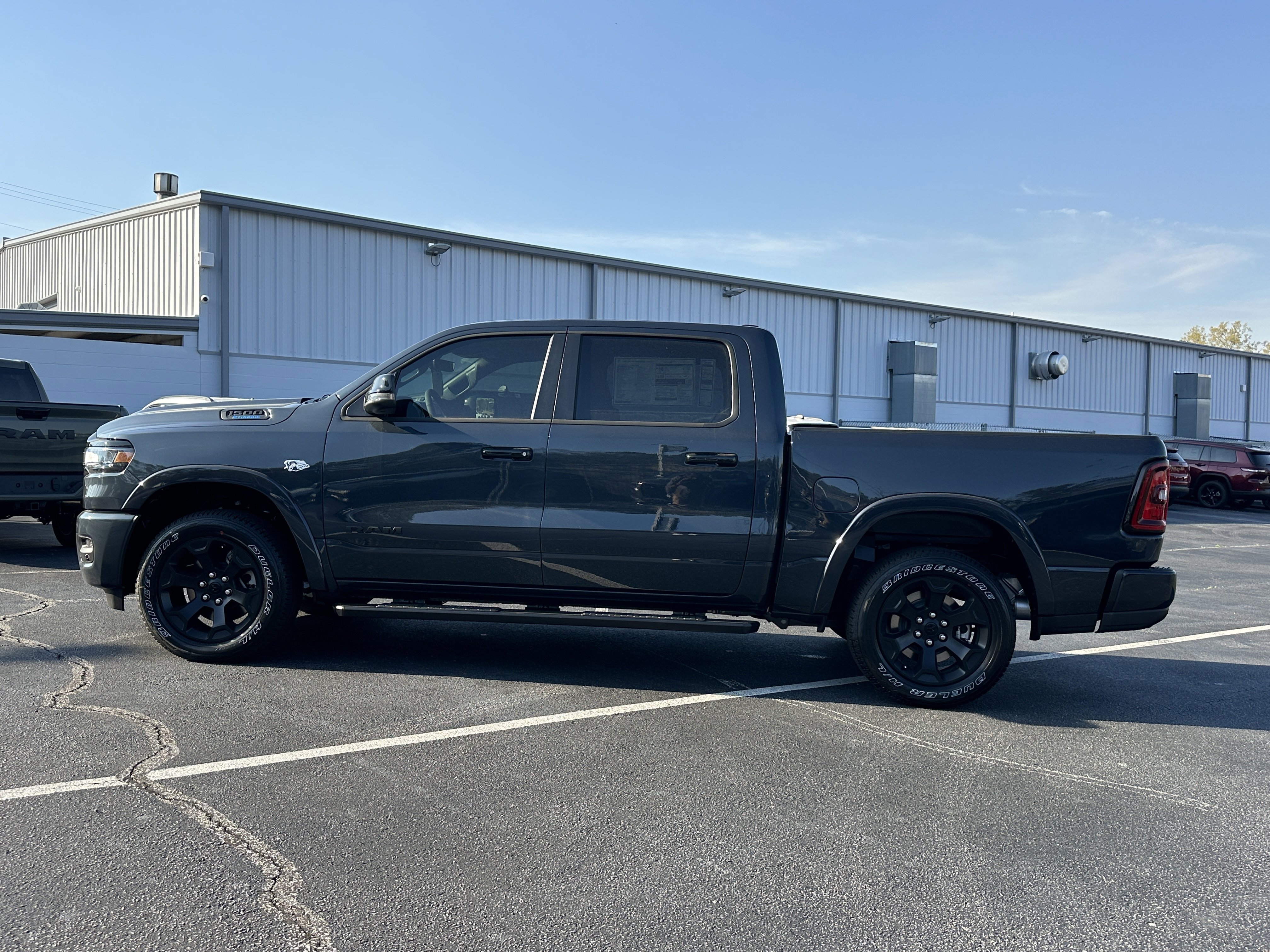 New 2026 Forged Blue Metallic Exterior Paint RAM Big Horn image 5