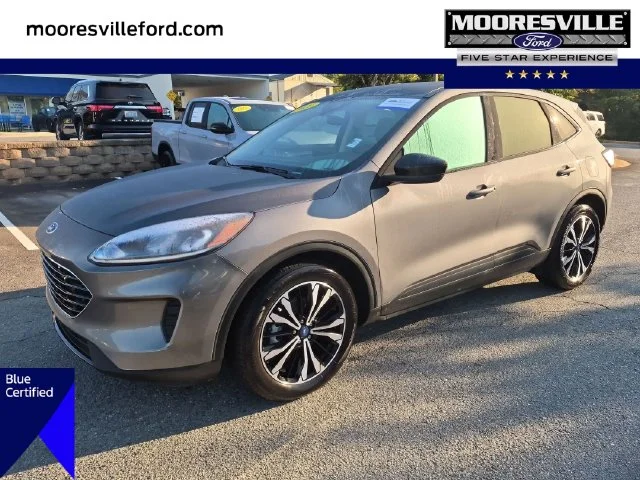 Used 2021 Gray Ford SE image 1