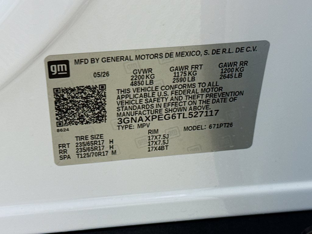 New 2026 Summit White Chevrolet LT image 30