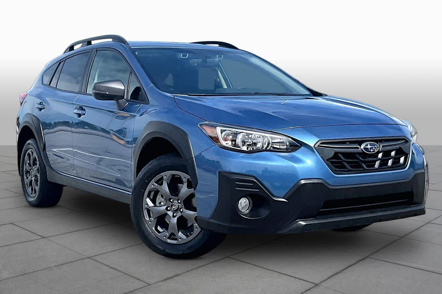 Used 2021 Horizon Blue Pearl Subaru Sport image 3
