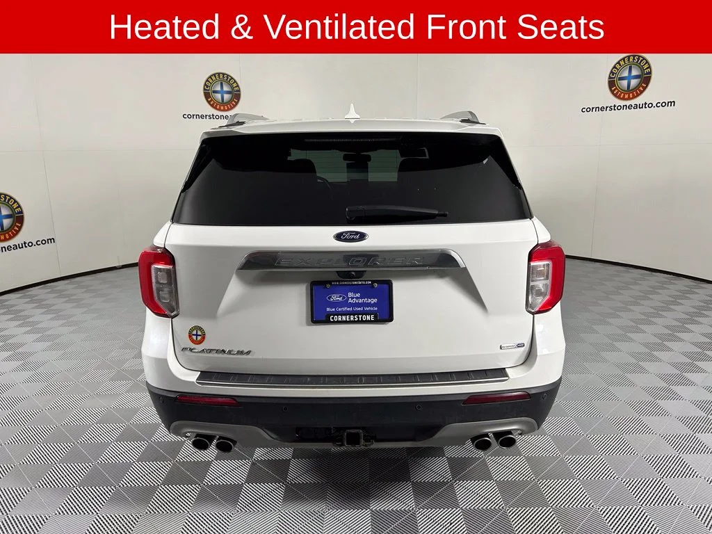 Used 2020 White Metallic Ford Platinum image 18