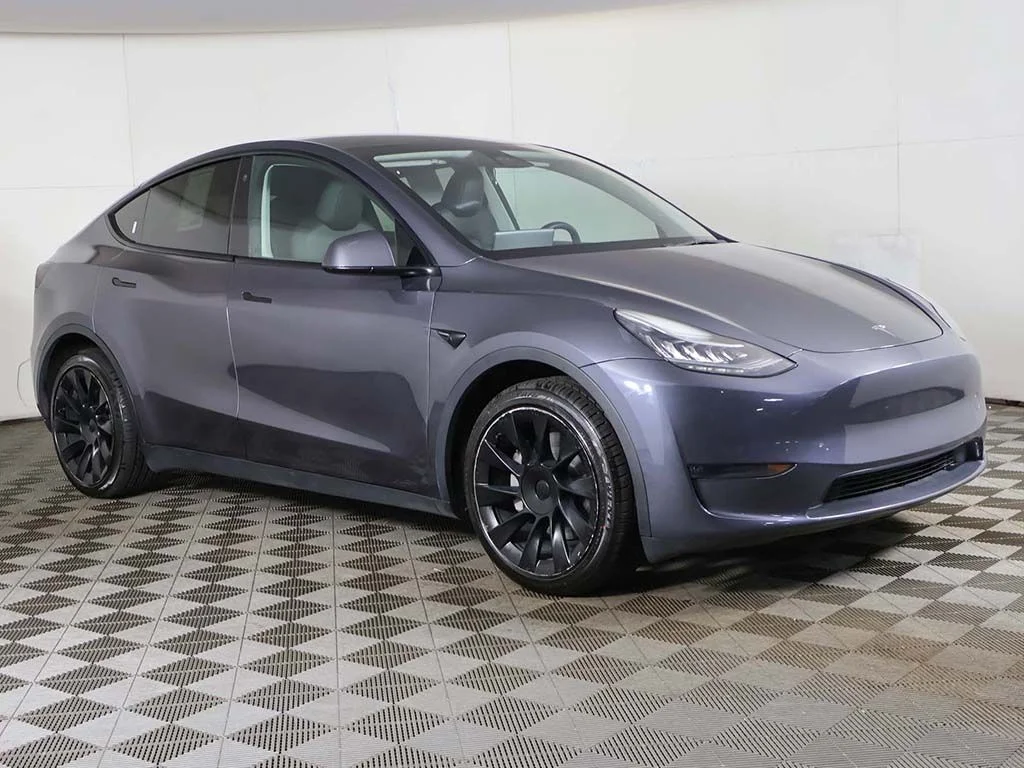 Used 2023 Tesla Model Y Long Range with VIN 7SAYGDEE4PA025070 for sale in Bedford, OH