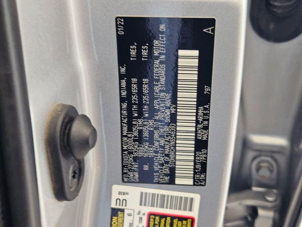 Used 2022 Celestial Silver Metallic Toyota XLE image 33