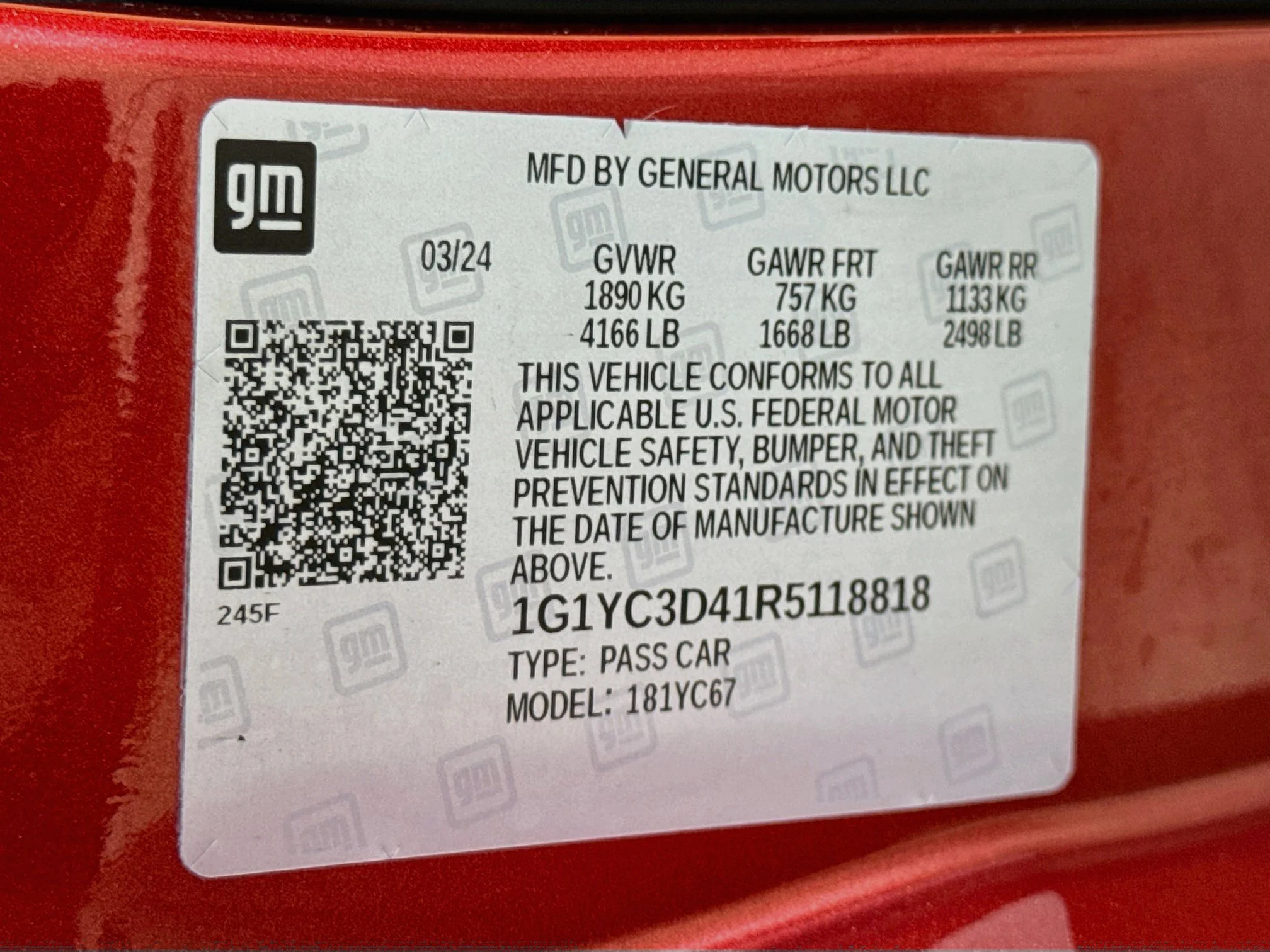 Used 2024 Red Mist Metallic Tintcoat Chevrolet 3LT image 30